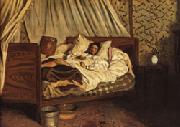 Frederic Bazille The Improvised Field-Hospital Sweden oil painting artist